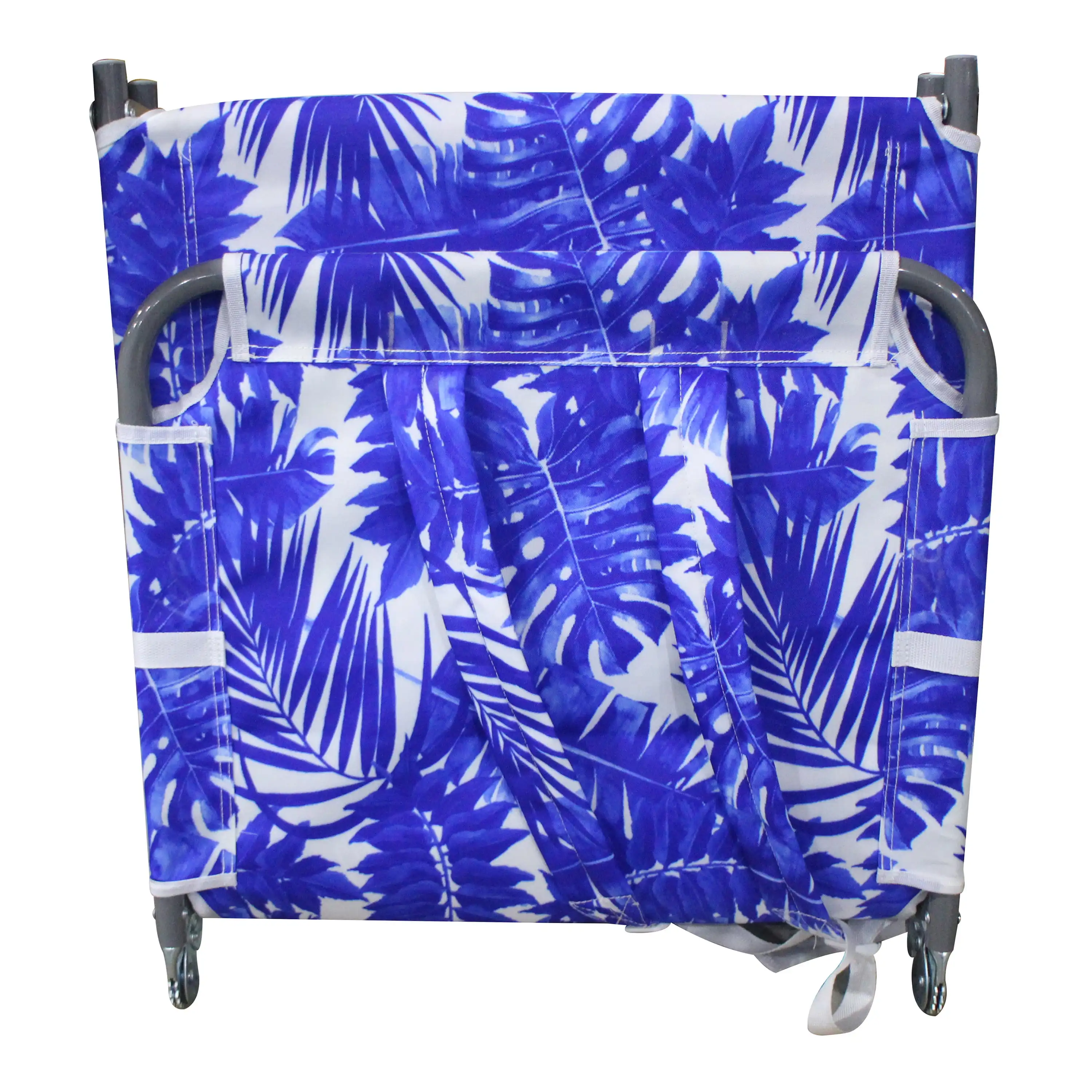 Основной рюкзак-шезлонг для пляжа Большого размера, Blue Palm4