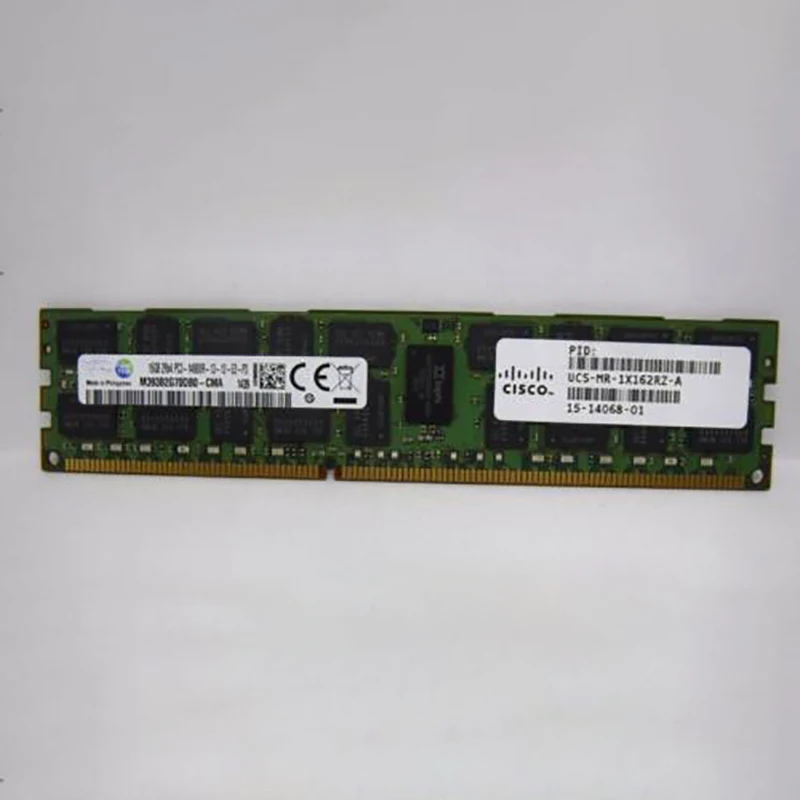 Отлично работает Быстрая доставка для Cisco UCS-MR-1X162RZ-A 16GB RAM PC3-149000R DDR3-1866 MHZ-2RX4 Memory DIMM ECC Высокого качества0