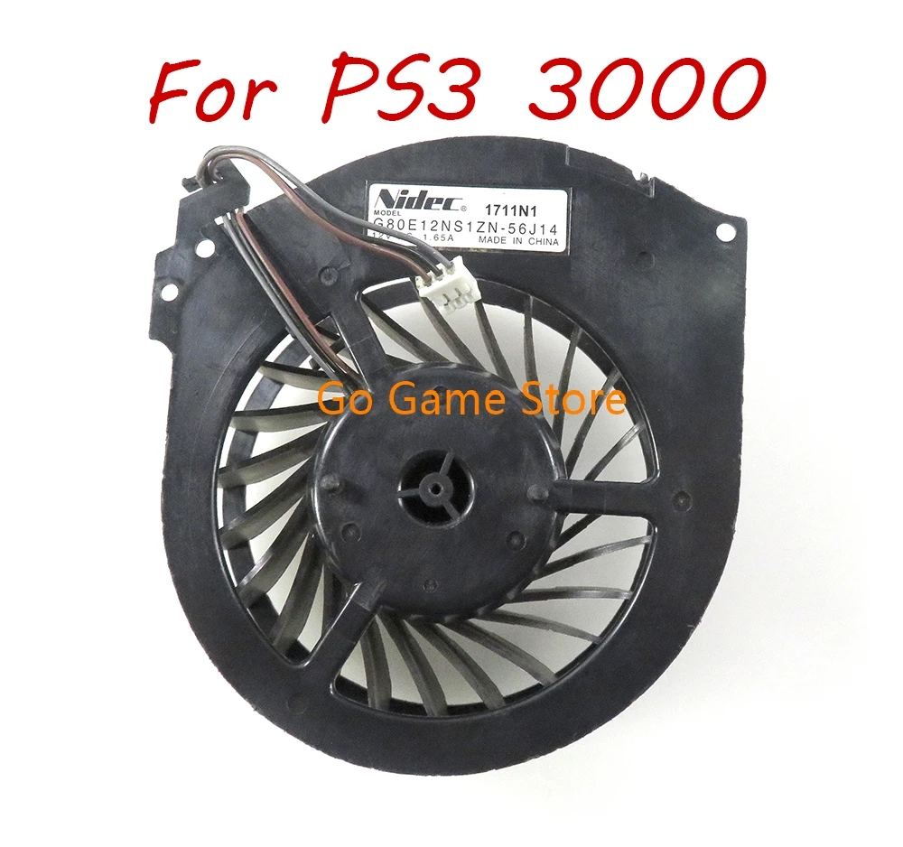 Охлаждающий вентилятор для Sony PS3 Playstation 3 3000, запасные части для кулера0