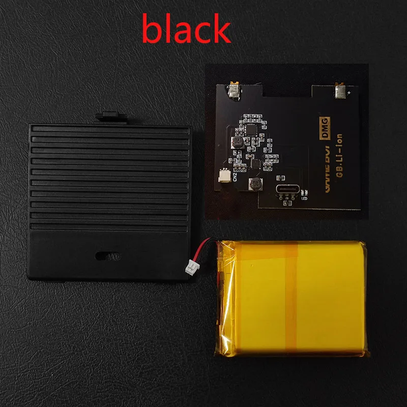 Перезаряжаемая литиевая батарея емкостью 2500 мАч для зарядного модуля GameBoy DMG GB Поддерживает высокую яркость2