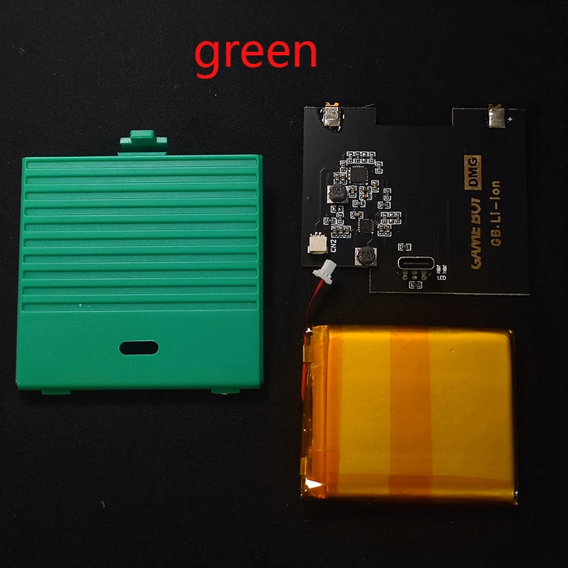 Перезаряжаемая литиевая батарея емкостью 2500 мАч для зарядного модуля GameBoy DMG GB Поддерживает высокую яркость4