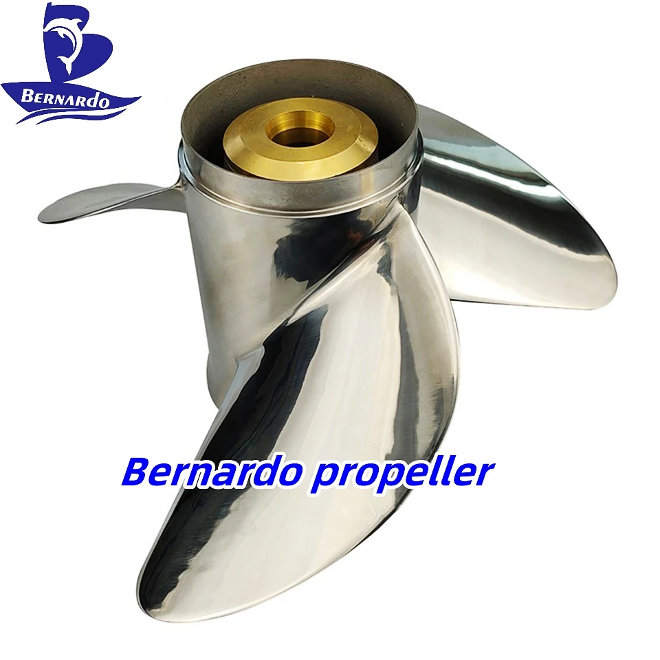 Пропеллер Bernardo 13 7/8X19 Подходит для подвесных лодочных двигателей Suzuki DF60 DT75 DT85 DT140 Из Нержавеющей Стали с 13 Зубьями RH 58200-92J60-0001