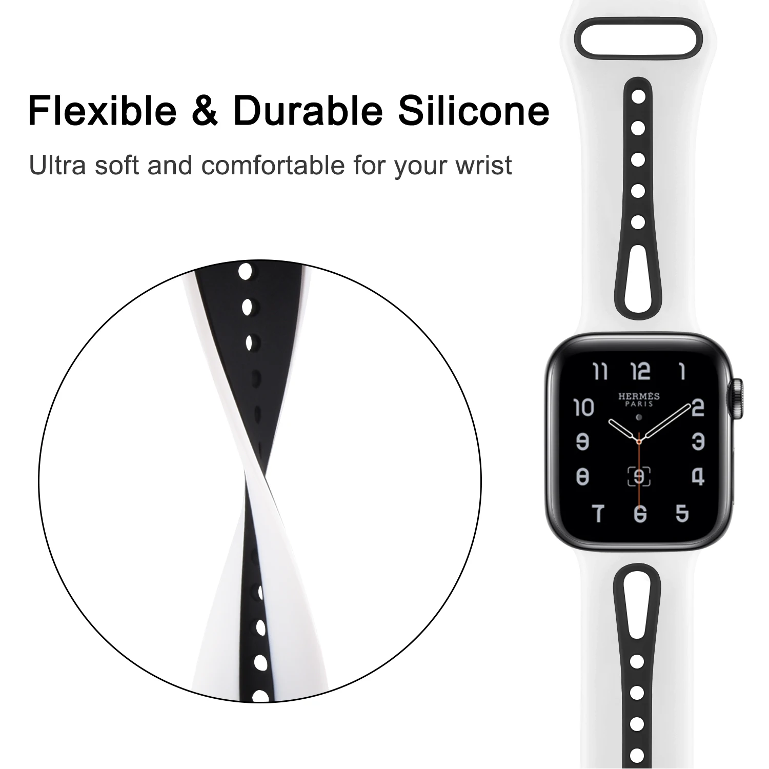 Ремешок для Apple Watch Band 45 мм 49 мм 41 мм 38 мм 42 мм 44 мм 40 мм Спортивный браслет для iWatch Series Ultra 8 7 6 5 4 3 2 SE Ремешок для часов4