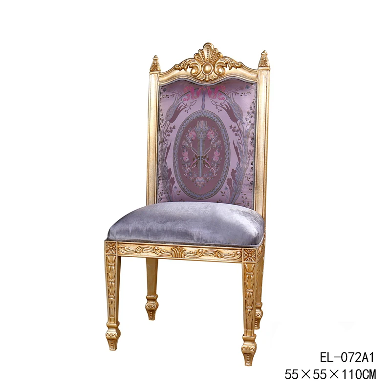 Романтический французский европейский стол из массива дерева, мебель для ресторана, вилла, золотая фольга для шампанского, тяжелая промышленность, 2,4 метра золотого стола5