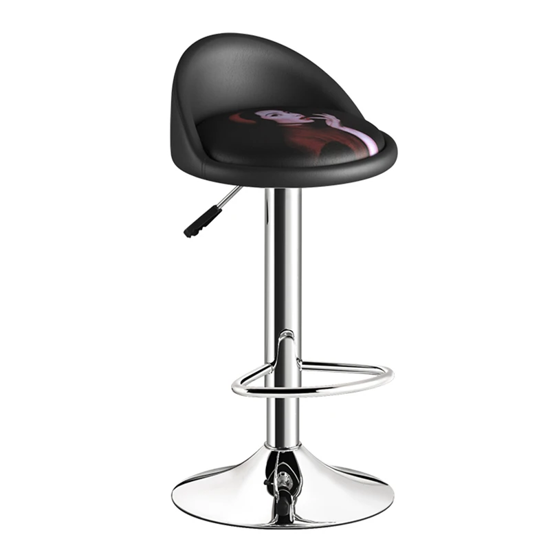 Роскошный Регулируемый Вращающийся стул с высокой ножкой, Промышленные стулья для гостиной, Винтажная современная уличная мебель Sgabelli Da Bar MZY3