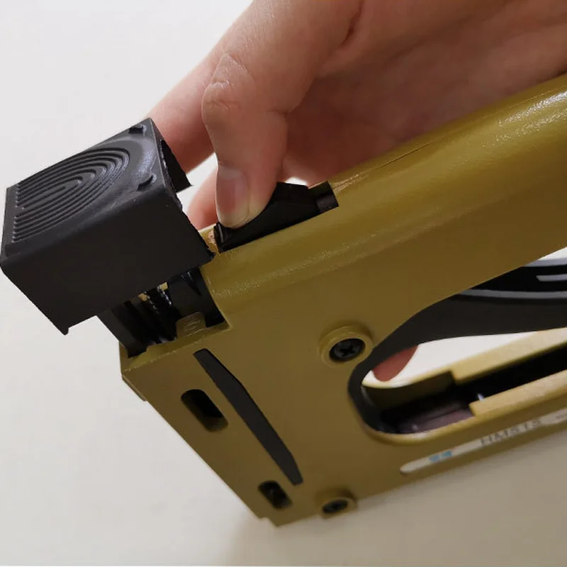 Ручной Гвоздезабивной Пистолет для внутренней Отделки Мебели Кожаное Изделие HM515 с инструментами 1000ШТ, 5x15 мм3