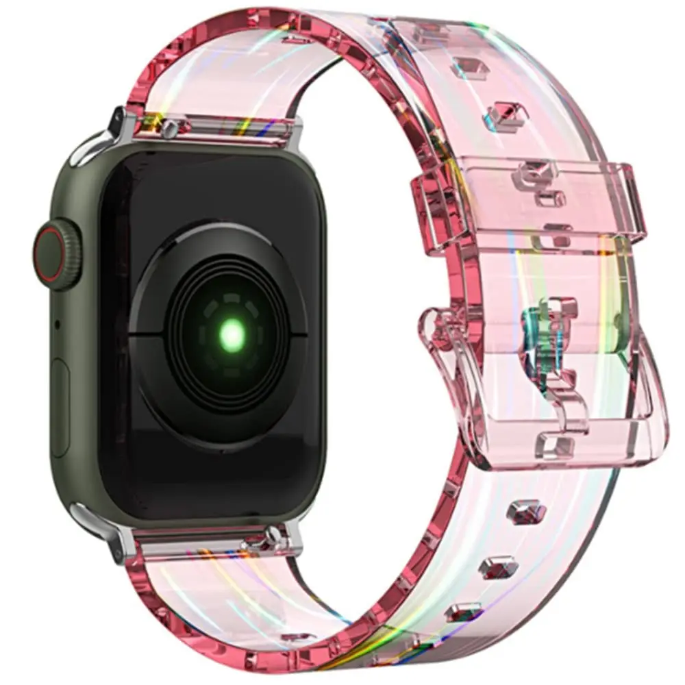 Силиконовый ремешок для Apple Watch ремешок 44 мм 40 мм 42 мм 38 мм 40 44 мм 3 4 5 6 se correa ремешок для часов браслет iWatch series 7 41 мм 45 мм0