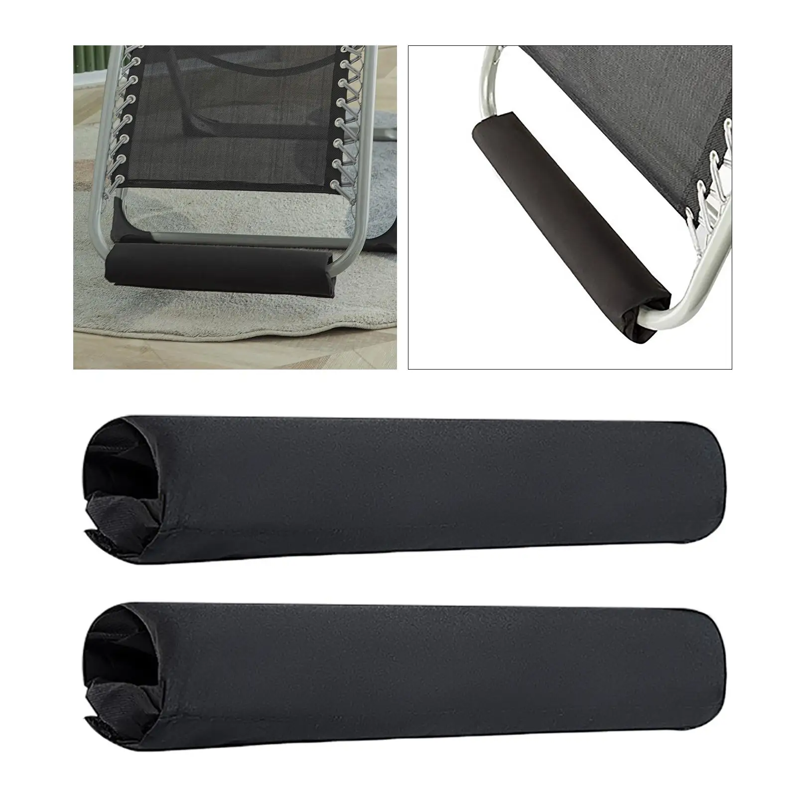 Складное кресло с откидной спинкой, подушка для ног, подставка для ног для гостиной на открытом воздухе, патио4