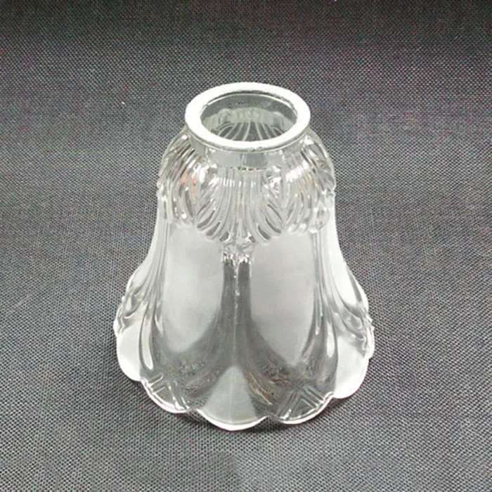 Стеклянный Абажур для замены Традиционного потолочного вентилятора в форме колокола, Люстра с матовым/Прозрачным подвесным светильником1