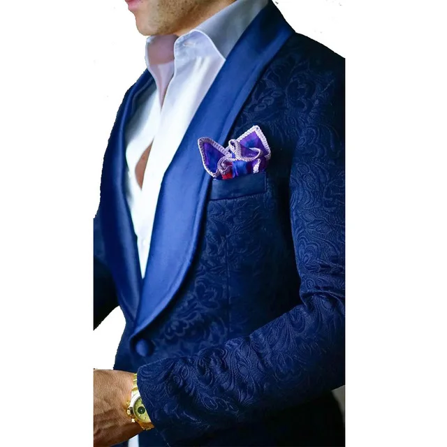 Стильный мужской официальный блейзер: приталенный смокинг жениха в нескольких цветах - идеально подходит для свадеб и особых случаев5