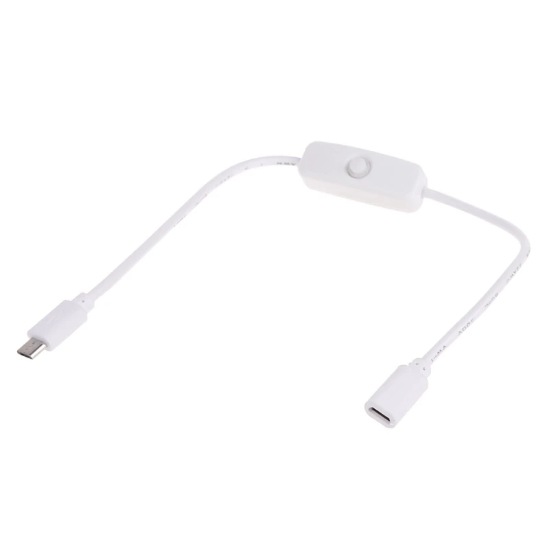 Удлинитель Micro USB с включением/выключением для Raspberry и других устройств с питанием от Micro USB Прямая поставка3