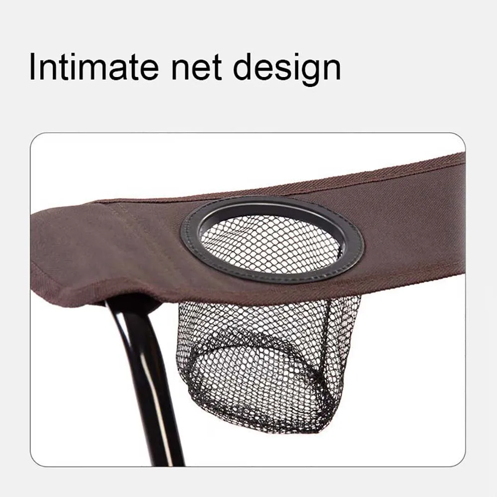 Уличный Портативный Складной Стул Походный стул Для хранения печати в национальном стиле Прочный Дизайн сетки с защитой от царапин и износа3
