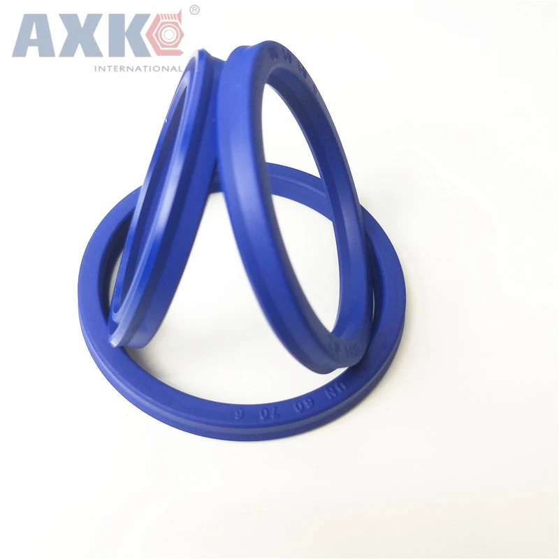 Уплотнительное U-образное кольцо AXK U Cup с одним выступом без уплотнения ID = 22 мм-24 мм Уплотнительное U-образное кольцо поршня и штока гидравлического цилиндра из полиуретана (PU) Резиновое буферное кольцо1